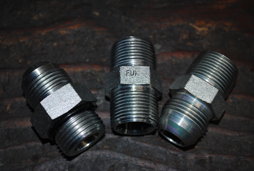 These stainless steel adapters and fittings shown on the Sirco customer counter are available by special order.